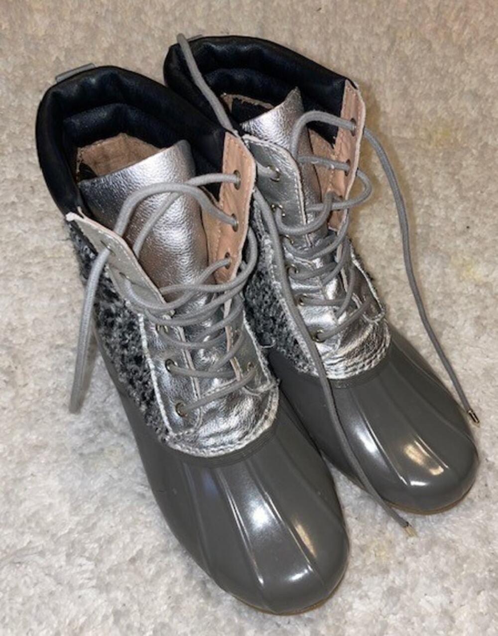 Sam Edelman Rubber Boots EUC Sz 8